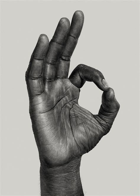 Hand Gestures By B Rge Bredenbekk Realistic Drawings Pencil Drawing