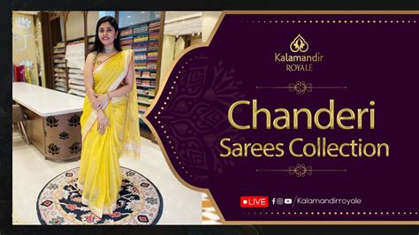 Chanderi Sarees Collection Live By Kalamandir Royale WhatsApp Number