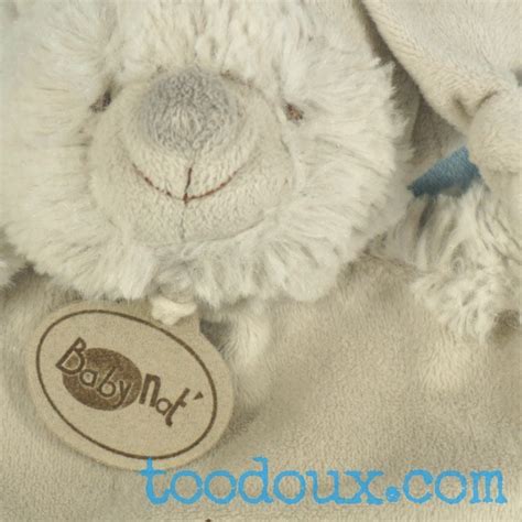 Toodoux spécialiste en sos doudou ours BABY NAT gris