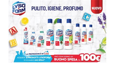 Concorso Lysoform La Protezione Di Casa Vinci Ogni Giorno 1 Buono