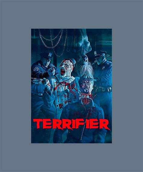 Terrifier movie poster Tapestry - Textile by Steve Palmer - Fine Art ...