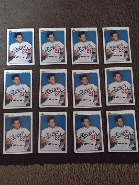 Upper Deck Eric Karros Cards Los Angeles Dodgers Ebay