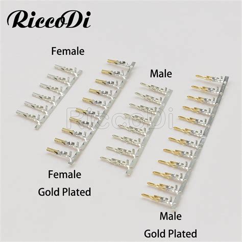 100pcs 5557 5559 Male Female Connector Terminal For Atx Eps Pcie 42mm