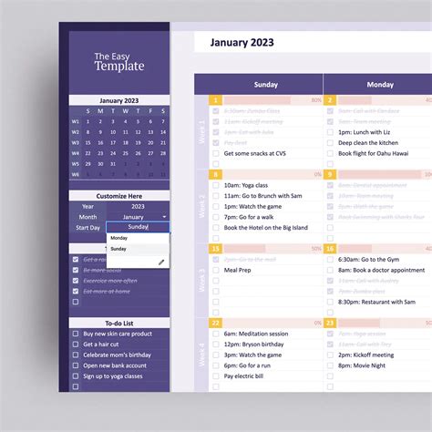 Editable Monthly Calendar Spreadsheet Google Sheets And, 53% OFF