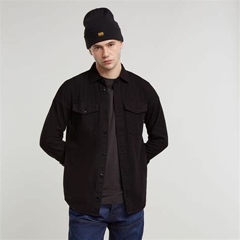 G-STAR RAW Siyah GÖMLEK 8720705510629 | JeansLab