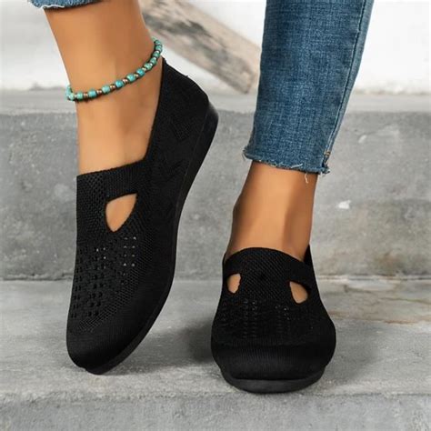 Mocassins Pour Femmes Nouveaux Mocassins Enfiler Confortables En