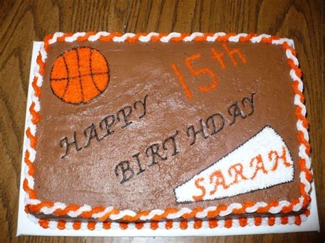 Basketball Player Cheerleader Cakecentral