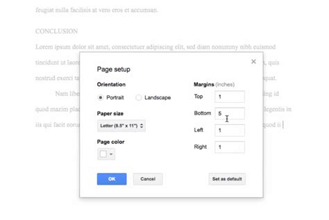 How To Delete An Unwanted Page In Google Docs