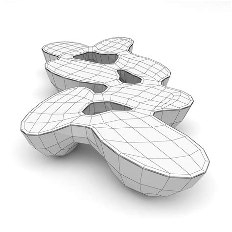 3D model of the Quark table by Emmanuel Babled :: Behance