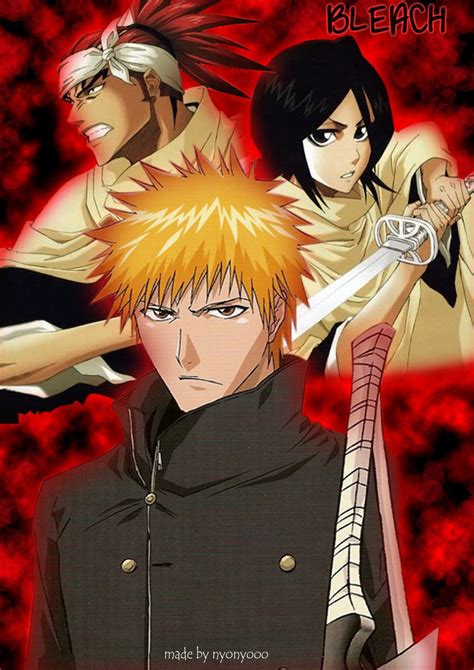 Ichigo Rukia And Renji Bleach Anime Photo 17792088 Fanpop