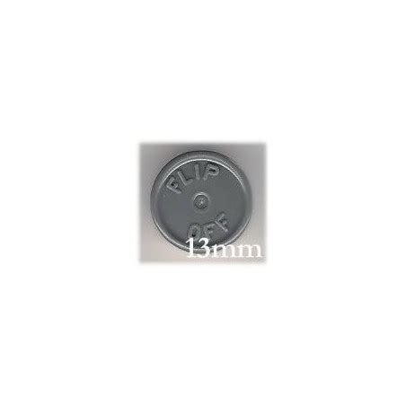 Dark Gray 13mm Flip Off Vial Seals By West Pharma Case Of 1000