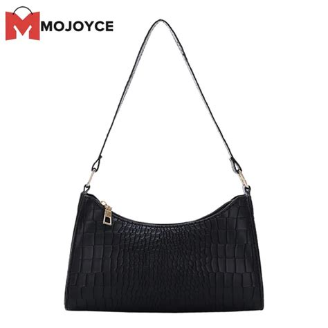 MOJOYCE Alligator PU Women Handbags Tote Office Lady Small Shoulder