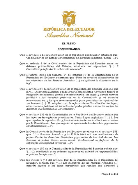 Ley Orgánica De Personal Y Disciplina De Las Fuerzas Armadas Pdf