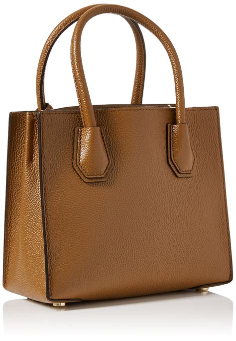 Mercer Medium Pebbled Leather Brossbody Bag Acorn