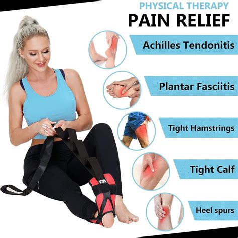 Foot and Calf Stretcher for Plantar Fasciitis, Premium Physiotherapy