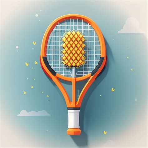 Premium Photo Badminton Racket With Shuttlecock Vector Icon