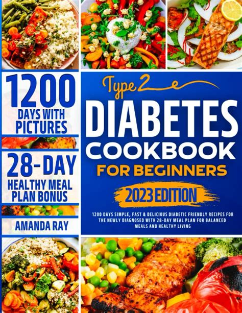 Type 2 Diabetes Cookbook For Beginners 1200 Days Simple Fast