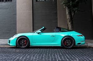 2019 Porsche 991 Targa 4 GTS PTS Mint Green PCARMARKET