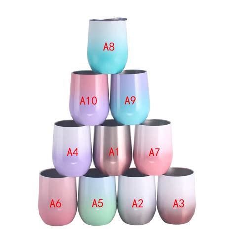 Colorful Stainless Steel Party Cups Unbreakable Solo Cups Double Wall