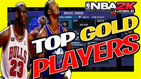 Who Are The Top GOLD Players In NBA 2K Mobile Beginner S Guide YouTube