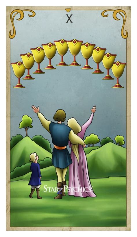 Tarot Card Of The Day Ten Of Cups