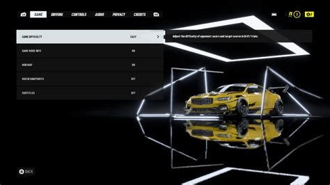 Need for Speed Heat Game Settings For Xbox One - An Official EA Site