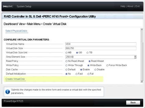 How To Create Raid Array With Hot Spare From Three Disks On Dell Poweredge R With Perc