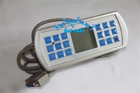 Winer Amc Moody Topside Hot Tub Control Panel Blue Buttons