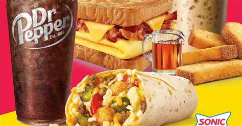 Sonic Breakfast Menu: A Culinary Adventure from Sunrise to Satisfaction