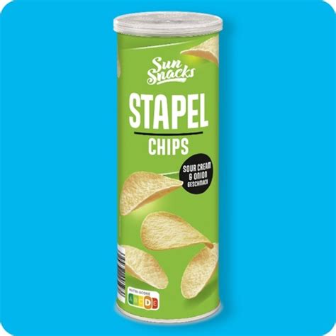 SUN SNACKS Stapelchips versch Sorten von ALDI SÜD für 1 29 ansehen