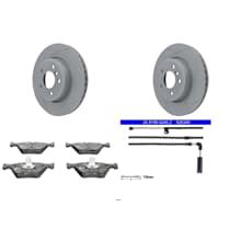 ATE POWERDISC BREMSSCHEIBEN 325mm BELÄGE VORNE passend für BMW X3 E83