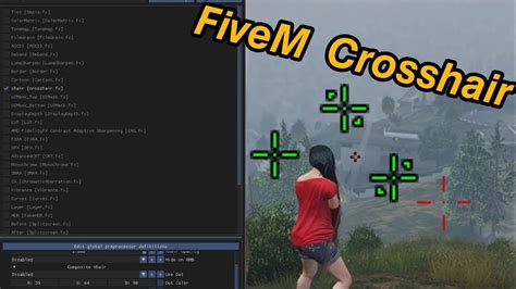 Comment Avoir Un Cross Hair Avec Reshade Sur Five M Gta Youtube