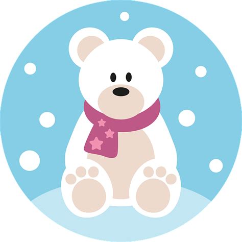 Download Polar Bear Polar Christmas Royalty Free Vector Graphic