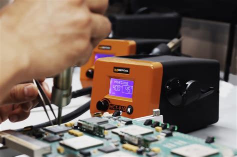 HCT 910 21 HOT AIR REWORK SYSTEM Solder Connection