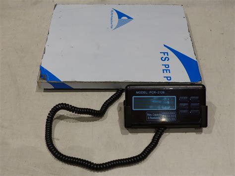 SUPERTHIN INDUSTRIAL PLATFORM SCALE PCR 2126 MDG Sales LLC