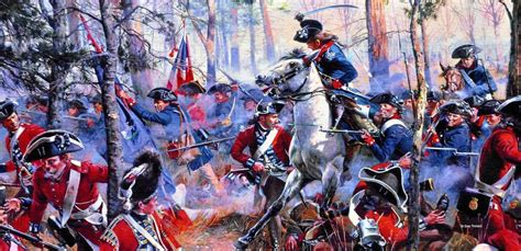 The Battle of Cowpens, January 17, 1781 near Cowpens, South Carolina