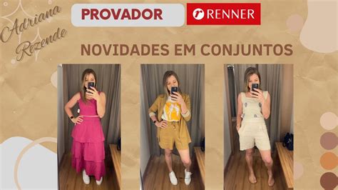 Provador Renner S Novidades De Conjuntos Youtube