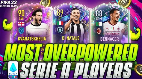 FIFA 23 BEST OVERPOWERED CHEAP SERIE A PLAYERS BEST OP SERIE A