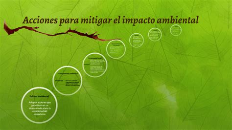 Acciones Para Mitigar El Impacto Ambiental By Sonia Garcia On Prezi