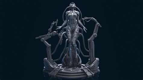 Sci Fi Figure Stl Sci Fi Art Stl File 3d Printing Sci Fi Art Etsy