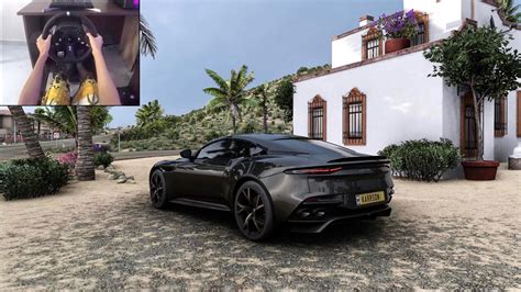 Aston Martin DBS Forza Horizon 5 Logitech G920 Gameplay YouTube