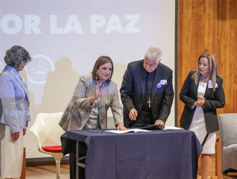 Firma X Chitl G Lvez Compromiso Nacional Por La Paz Tijuanotas