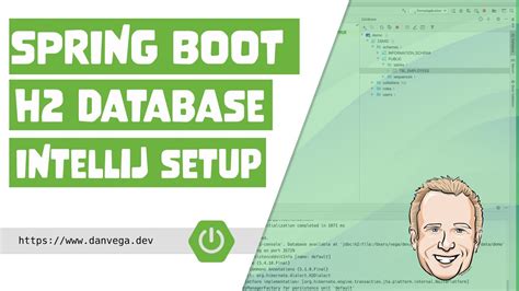 Spring Boot Java H2 Database Setup In Intellij Youtube