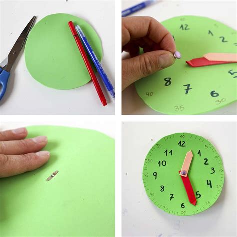 Como Hacer Un Reloj Para Parender Las Horas Diy En Casa