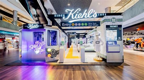 Discover Kiehl S First Ever Nyc Subway Skincare Discovery Pop Up At Ion