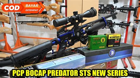 Harga Senapan Angin PCP BOCAP PREDATOR 500CC SERI STS NEW SERIES Dan