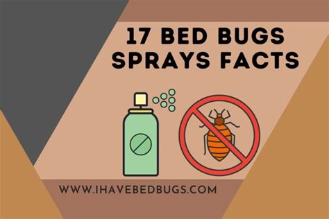 Bed Bugs Sprays Facts Pros Cons Ihavebedbugs