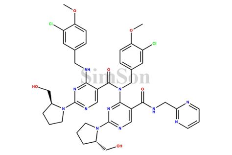 Avanafil Dimer Impurity CAS No NA Simson Pharma Limited