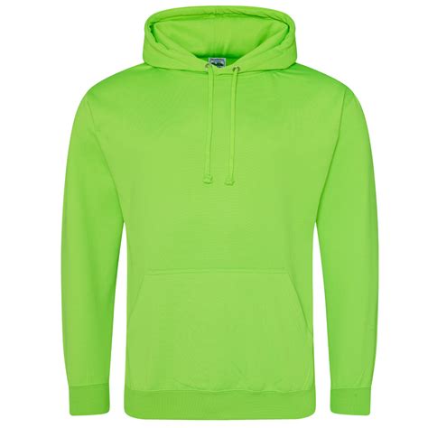 AWD Neon Electric Hoodies, 4 Colour Options - Brook Hi Vis - PPE