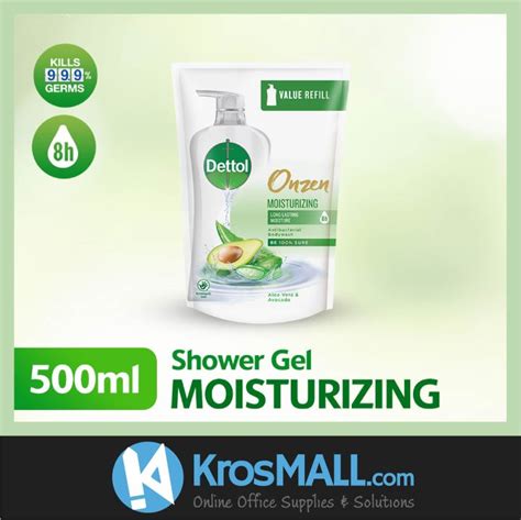 Dettol Shower Gel Onzen Revitalising 500g Refill Pack Lazada